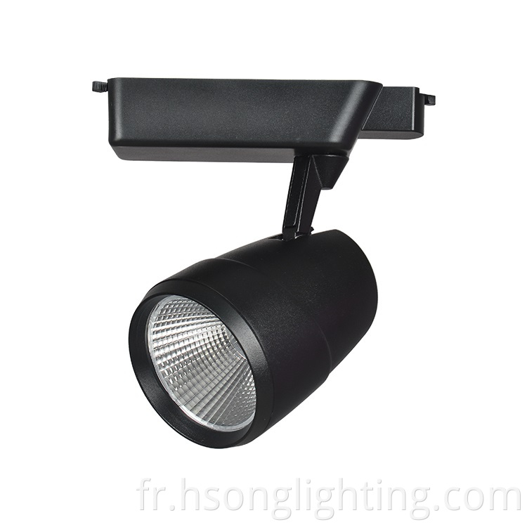 Nouveau style anti-émoustique LED SPOT SPOT CRI90 30W 3/4 Piste d'éclairage de piste de fil pour le plafond de la maison